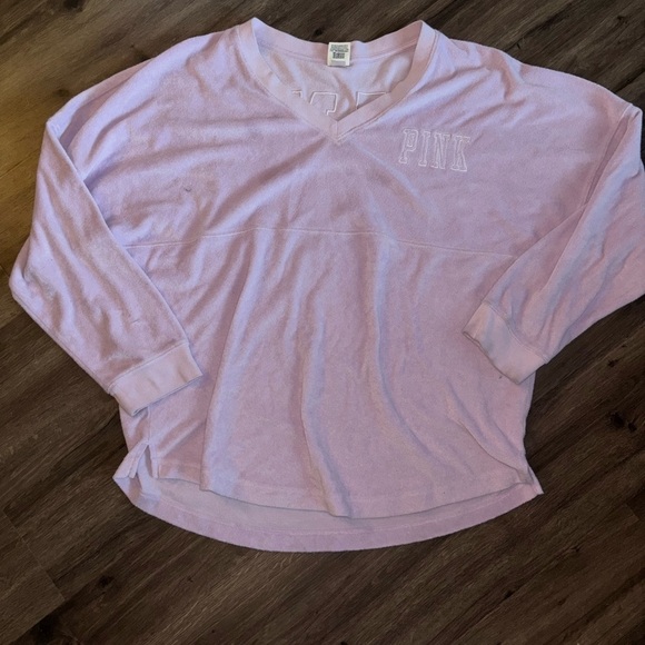Pink Long Sleeve Sweatshirt #9993 bin 1 - Picture 5 of 6